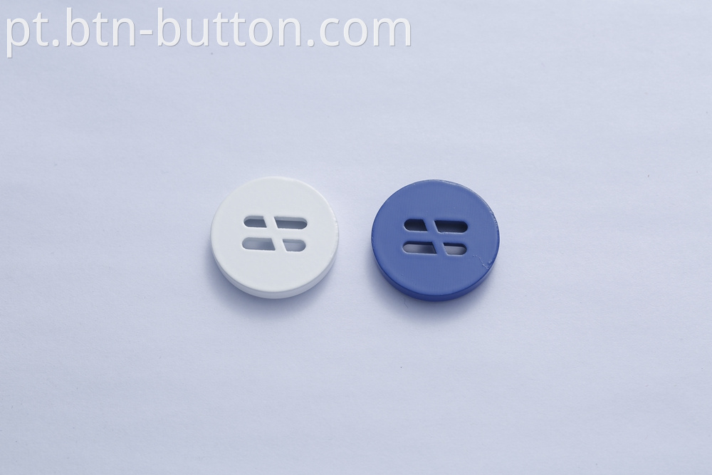 Four hole metal button for coat